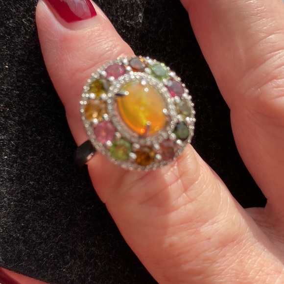 🌷ETHIOPIAN WELO OPAL 🌷RING - Picture 2 of 10